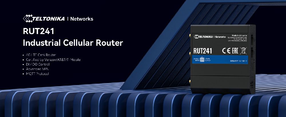 Aim Dynamics | RUT241098000 Industrial Cellular Router (AT&T, T-Mobile ...